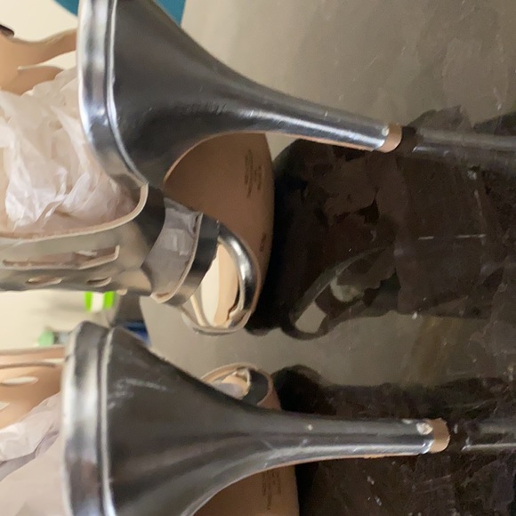 Silver BCBG Sandals - Picture 3 of 8